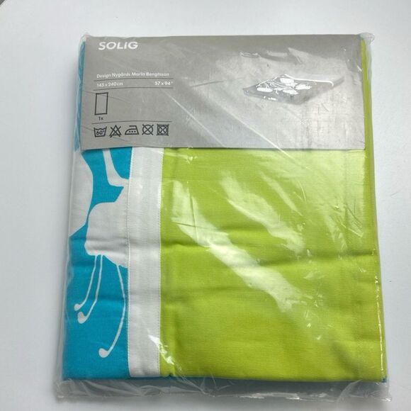 IKEA Nygards Maria Bengtsson Tablecloth New In Package Size 57x94 Inches RARE - Picture 1 of 9